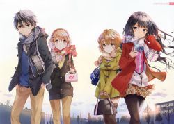 10s absurdres adagaki_aki highres koiwai_yoshino makabe_masamune masamune-kun_no_revenge pantyhose shuri_kojuurou thighhighs tiv