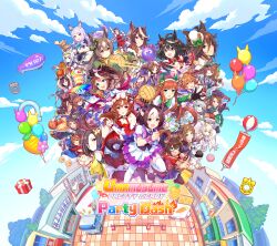 +_+ 6+girls :d ;) absurdres ahoge air_groove_(umamusume) aircraft animal_ears antenna_hair aqua_eyes armpits arms_up ascot aston_machan_(umamusume) ball balloon basketball black_gloves black_hair black_jacket black_pantyhose black_thighhighs blue_bow blue_bowtie blue_eyes blue_jacket blue_skirt blunt_bangs bob_cut boots bow bowtie braid breasts brown_eyes brown_footwear brown_hair buttons cape capelet center_frills chopsticks clover_hair_ornament coat collarbone copyright_name crab cropped_jacket daiwa_scarlet_(umamusume) daruma_doll detached_sleeves dirigible domino_mask double-breasted dress ear_bow ear_covers ear_ornament ear_piercing ear_ribbon earrings eating el_condor_pasa_(umamusume) epaulettes flipped_hair flower flower_ornament food fried_rice frilled_shirt frilled_skirt frilled_sleeves frills gift gloves glutton gold_ship_(umamusume) gold_trim grass_wonder_(umamusume) green_bow green_bowtie green_dress green_eyes green_jacket green_skirt grey_hair hair_between_eyes hair_bow hair_flaps hair_flower hair_intakes hair_ornament hair_over_one_eye hair_rings hairband hairclip half_updo happy_meek_(umamusume) hat high-low_skirt high_ponytail highres hime_cut holding holding_ball holding_chopsticks holding_plate holding_stuffed_toy holding_tray horse_ears horse_girl horse_tail horseshoe index_finger_raised jacket jewelry juliet_sleeves king_halo_(umamusume) kitasan_black_(umamusume) large_breasts leg_up loafers long_hair long_skirt long_sleeves looking_at_another looking_at_viewer maneki-neko mask matikanefukukitaru_(umamusume) medium_breasts medium_hair mejiro_bright_(umamusume) mejiro_dober_(umamusume) mejiro_mcqueen_(umamusume) mini_hat mini_top_hat mr._c.b._(umamusume) multicolored_hair multicolored_jacket multiple_girls official_art oguri_cap_(umamusume) one_eye_closed open_mouth orange_hair pantyhose parfait piercing pillbox_hat pink_ascot pink_bow pink_eyes plate pleated_skirt ponytail puffy_short_sleeves puffy_sleeves purple_eyes purple_hair purple_ribbon red_bow red_bowtie red_cape red_capelet red_coat red_dress red_eyes red_ribbon ribbon running sailor_collar satono_diamond_(umamusume) school_uniform seiun_sky_(umamusume) serafuku shirt shoes short_hair short_sleeves silence_suzuka_(umamusume) single_ear_cover single_earring single_epaulette skirt sleeves_past_fingers sleeves_past_wrists smile special_week_(umamusume) steamed_bun still_in_love_(umamusume) streaked_hair striped_bow stuffed_animal stuffed_toy sunflower sunflower_hair_ornament sweep_tosho_(umamusume) swept_bangs symboli_rudolf_(umamusume) tail thighhighs tokai_teio_(umamusume) top_hat tray tsurumaru_tsuyoshi_(umamusume) twin_braids twintails two-tone_hair two-tone_jacket two-tone_skirt umamusume umamusume:_party_dash veil vodka_(umamusume) volleyball volleyball_(object) wavy_hair white_bow white_capelet white_footwear white_gloves white_hair white_hairband white_jacket white_pantyhose white_shirt white_skirt white_thighhighs witch_hat yakisoba yellow_bow yellow_eyes