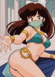1girl arabian kuonji_ukyou ranma_1/2