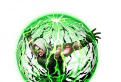 1boy beard facial_hair glowing glowing_eye magic omega_rugal rugal_bernstein shield the_king_of_fighters
