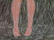 1980s_(style) 1girl animated anime_screenshot ass black_hair breasts choujikuu_yousai_macross feet ichijou_hikaru long_hair lynn_minmay macross nude oldschool retro_artstyle shower smile sound video wet
