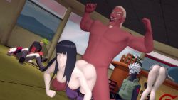 3boys 3d 3girls a_(naruto) after_rape animated breasts censored doggystyle haruno_sakura hatake_kakashi hetero highres hyuuga_hinata insurgent long_hair mosaic_censoring multiple_boys multiple_girls naruto naruto_(series) naruto_shippuuden nude pupiless_eyes rape sex sex_from_behind tsunade_(naruto) unconscious uzumaki_naruto video