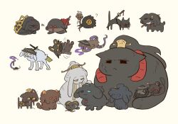 :&lt; animalization bird blue_eyes brother_and_sister brothers bug cat chidori_(penguin_matsuno) cockroach contempt_awe_(e.g.o) dog drooling e.g.o_(project_moon) faust_(project_moon) fell_bullet_(e.g.o) glasses gregor_(project_moon) grin gubo_(project_moon) gun headpiece heart heishou_pack-mao_branch_(identity)_(project_moon) heishou_pack-si_branch_(identity)_(project_moon) heterochromia highres hong_lu_(project_moon) insect jia_huan_(project_moon) jia_mu_(project_moon) jia_qiu_(project_moon) jia_xichun_(project_moon) lei_heng_(project_moon) limbus_company lin_daiyu_(project_moon) necktie no_humans outis_(project_moon) petting project_moon rabbit red-tinted_eyewear red_eyes red_necktie ringed_eyes rodion_(project_moon) ryoshu_(project_moon) scar sharp_teeth siblings simple_background smile snake sword sword_on_back teeth tinted_eyewear trembling weapon weapon_on_back worm xue_baochai_(project_moon) xue_pan_(project_moon) yellow_background yellow_eyes zigong_(project_moon) zilu_(project_moon)