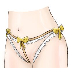 Rule 34 | alcohol, beer, biru, biru blath, blath, bow, canblaths, elf, frills, non-web source, original, panties, pointy ears, underwear