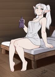 animated animated_gif frieren highres looping_animation sousou_no_frieren zoobastik