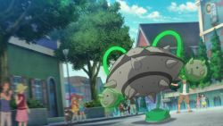 alakazam animated ash_ketchum cinccino cinderace creatures_(company) croagunk explosion ferrothorn fighting fire game_freak gen_1_pokemon gen_2_pokemon gen_3_pokemon gen_4_pokemon gen_5_pokemon gen_6_pokemon gen_7_pokemon gen_8_pokemon jumping kicking koko_(pokemon) luxio machop mime_jr. multiple_boys multiple_girls nintendo pikachu pokemon pokemon_(anime) pokemon_(creature) pokemon_the_movie:_secrets_of_the_jungle poliwhirl ralts salandit sneasel spritzee tentacles vulpix video
