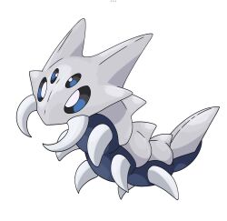 ariessheep bright_pupils bug fakemon highres nintendo no_humans pokemon simple_background solo white_background white_pupils