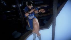 3d absurdres animated capcom chinese_clothes chun-li clothes_lift highres skirt skirt_lift street_fighter tagme virt-a-mate video