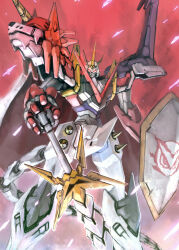 digimon digimon_(creature) digimon_xros_wars highres shoutmon_x4k tagme